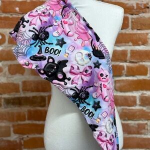 Pink Halloween-Themed Leggings